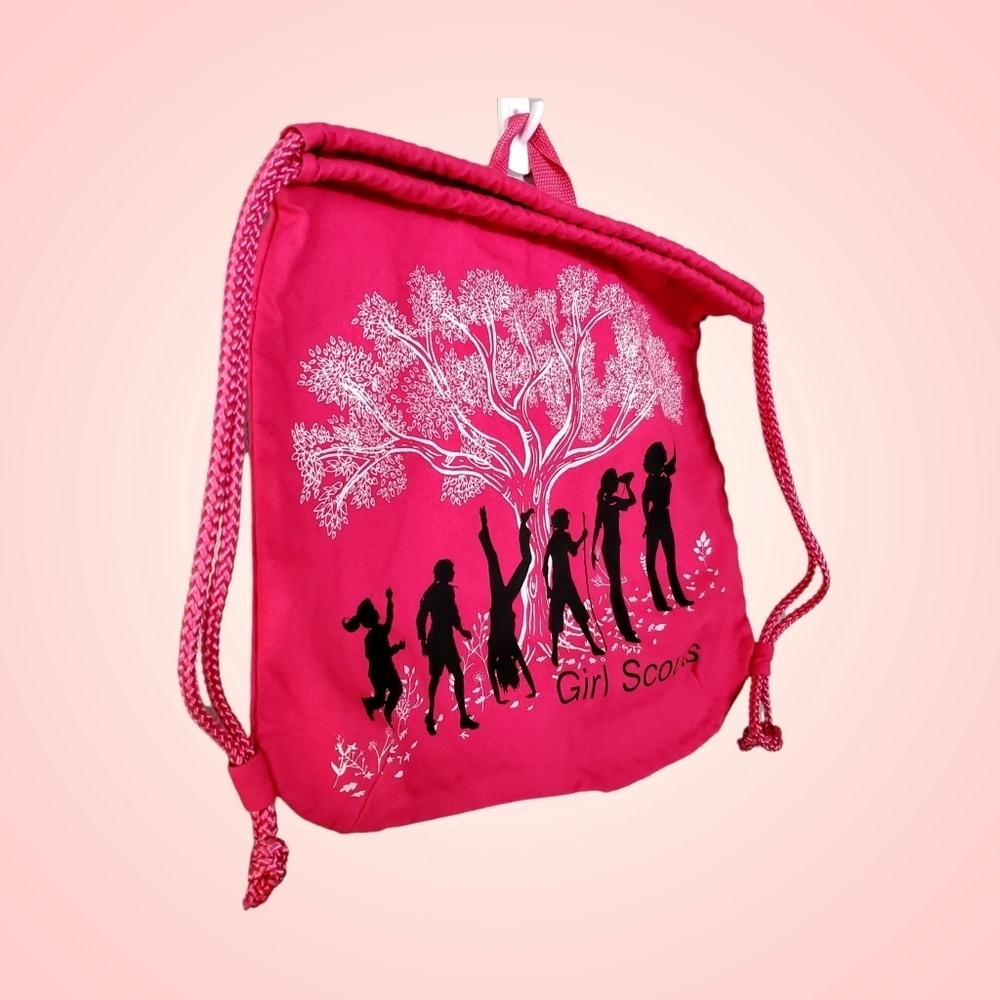 Girl Scout Drawstring Backpack - Picture 4 of 5